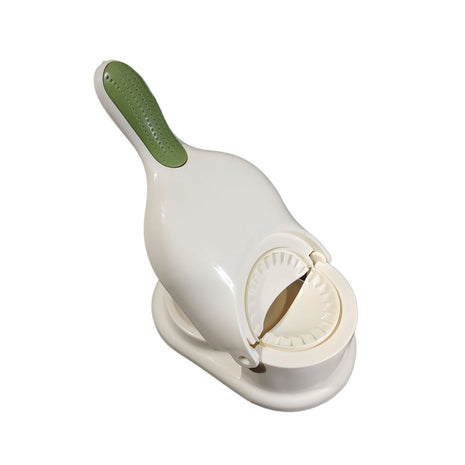 Portable Manual Dumpling Maker with Pressing Mold, Food Grade PP Dough Skin Press, 28.5 cm Kitchen Tool