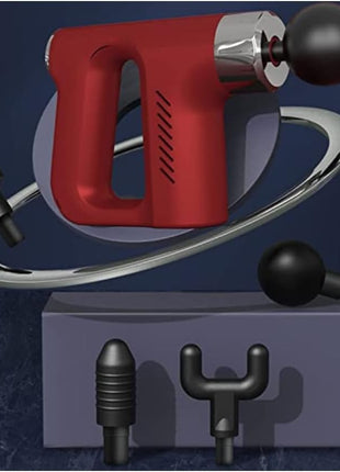 Ultra Mini Speed Deep Tissue Massage Gun with 4 Heads.