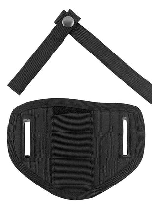 Pistol Holster Nylon Concealed Carry OWB – Hook & Loop Belt Attachment – Black