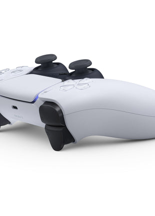 Wireless Gaming Controller – USB-C – Motion Sensor – Adaptive Triggers – Haptic Feedback – White
