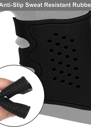Tactical Rubber Grip Sleeve for Handgun Pistol – Anti‑Slip
