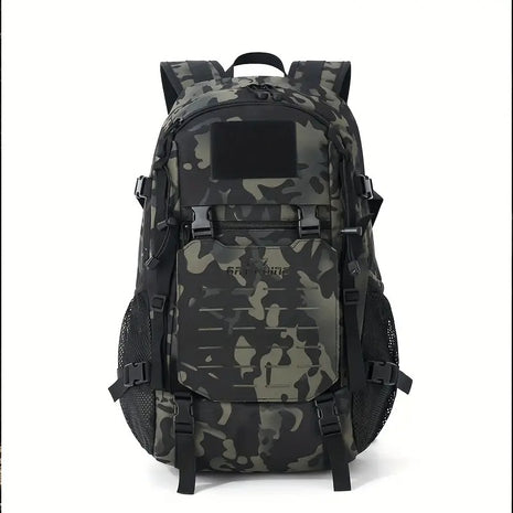 Tactical Backpack 32L – MOLLE Panel, Laptop Sleeve, Padded Straps