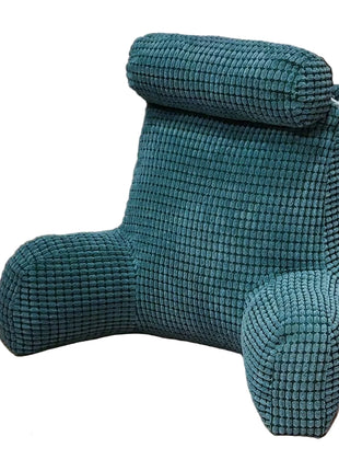 Large Backrest Reading & Lounging Pillow 72×45×58 cm – Cotton Cover, Combination Fill, Neck & Lumbar Support (Multiple Colours)