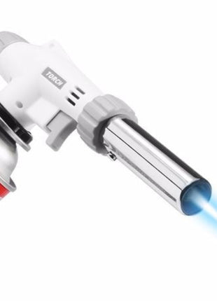Butane Torch Flame Gun – Adjustable Flame Control – Metal Body – Child Safety Lock – Compatible with Standard Butane