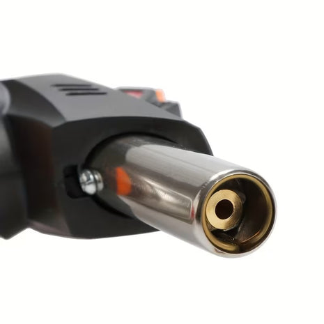 Professional Kitchen Torch 150 g – Adjustable Flame Multi‑Purpose Gas Torch – ABS Black