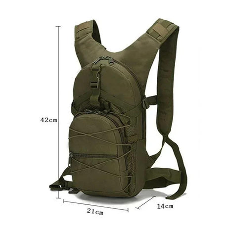 Tactical Backpack 26L Oxford 800D with Molle System and Hydration Compatibility – Slim Outdoor Hiking Daypack