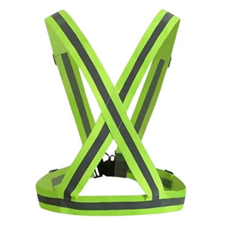 High Visibility Safety Vest with Reflective Belt – Adjustable Fit – Multi-Colour