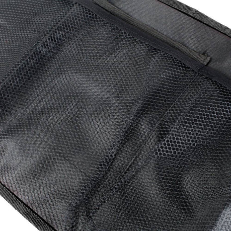 Car Back Seat Trunk Organiser 106 x 30.5cm Nylon Hanging Storage with 5 Mesh Pockets – Heavy Duty