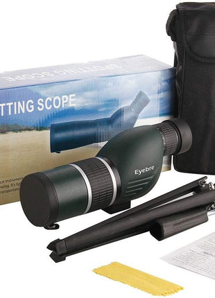 Eyebre Spotting Scope 12–36x50 Zoom – Multi-Coated Wide Field Optics – Tripod, Carry Bag & Cloth