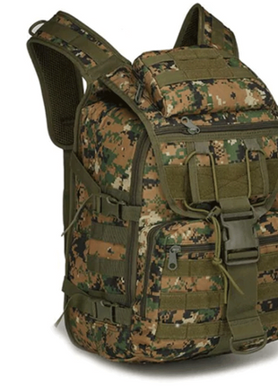 Tactical Backpack 40L MOLLE Rucksack with Padded Straps – Heavy-Duty Camouflage Outdoor Bag