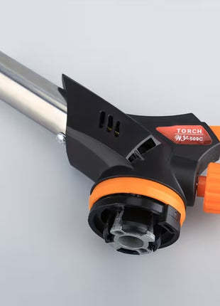 Professional Kitchen Torch 150 g – Adjustable Flame Multi‑Purpose Gas Torch – ABS Black