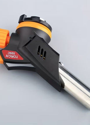 Professional Kitchen Torch 150 g – Adjustable Flame Multi‑Purpose Gas Torch – ABS Black