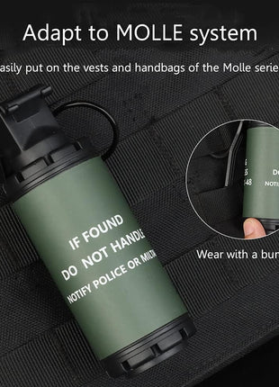 Tactical Flashbang Grenade Dummy – 11cm Prop Replica – Plastic Shell – Non-Functional