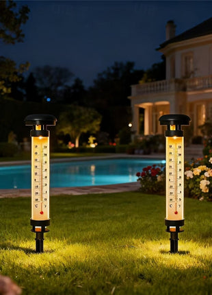 Solar Sensor Light 29cm – Remote Controlled LED – ABS Plastic – IP65 Outdoor