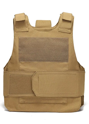 Tactical Carrier Vest 30×22×48 cm Heavy‑Duty 800D Oxford Adjustable Waist & Shoulders Moisture‑Wick Lining Black/Khaki/Army Green
