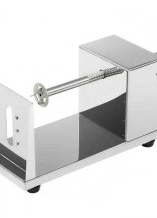 Stainless Steel Potato Slicer with Peeler and Handle, Manual Adjustable Vegetable Spiral Cutter
