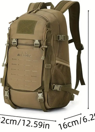 Tactical Backpack 32L – MOLLE Panel, Laptop Sleeve, Padded Straps