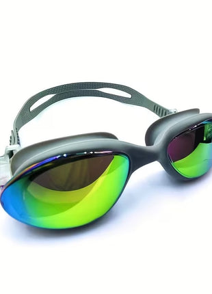 Swimming Goggles Adult with Anti-Fog UV Mirror Lens