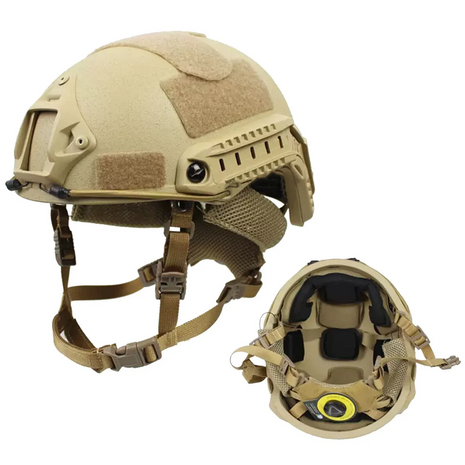 Tactical ABS Helmet – FAST High‑Cut Style – 58‑62 cm Fit – 4 Colours