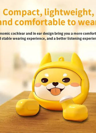 Face Change Bluetooth Earphones G05D 30mAh Battery + 200mAh Dock – Bluetooth 5.4, Type-C Charging, 10–15m Range