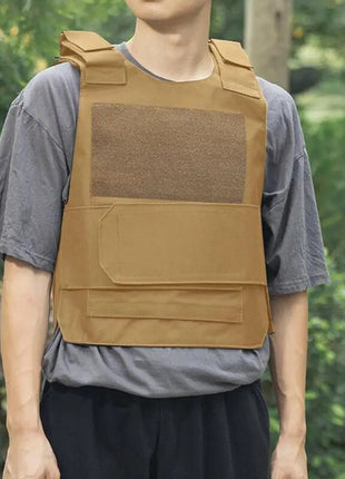 Tactical Carrier Vest 30×22×48 cm Heavy‑Duty 800D Oxford Adjustable Waist & Shoulders Moisture‑Wick Lining Black/Khaki/Army Green