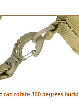 Tactical Sling Bag 6L Oxford Cloth Crossbody Daypack – Waterproof MOLLE Shoulder Pack