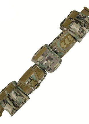 7-in-1 Tactical Battle Belt 1000D Nylon with Quick Release Buckle, Heavy Duty MOLLE Utility Belt for Police Military Outdoor