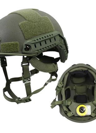 Tactical ABS Helmet – FAST High‑Cut Style – 58‑62 cm Fit – 4 Colours