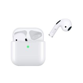 InPods Wireless Bluetooth 5.3 Earphones with Charging Case, Touch Control, Android & iOS Compatible -White