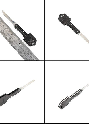 Folding Key Chain Knife Mini Utility Blade Stainless Steel – Compact Pocket Tool for Everyday Carry