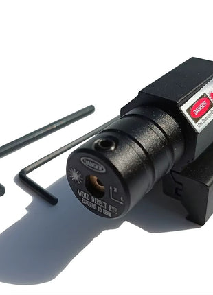 Red Laser Sight 650 nm <1 mW, Metal Housing, Battery & Tools Included
