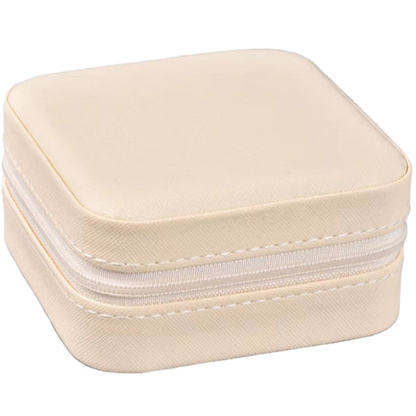 46-Piece PU Leather Sewing Kit – Travel & Home Repair Set – Multi-Colour Threads Cream