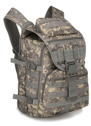 Tactical Backpack 40L MOLLE Rucksack with Padded Straps – Heavy-Duty Camouflage Outdoor Bag