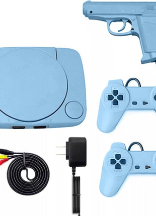 Retro 8-Bit TV Game Console with 9999 Games – Wired Controllers & Light Gun