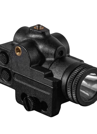 Mini Tactical Green Laser Flashlight 5W – Magnetic Rechargeable Under-Mount – Black Metal