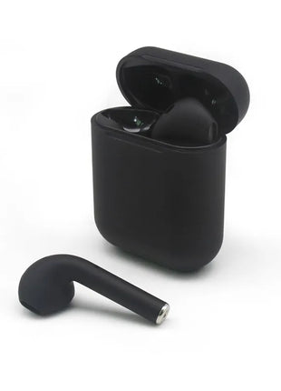 InPods Wireless Bluetooth 5.3 Earphones with Charging Case, Touch Control, Android & iOS Compatible -Black