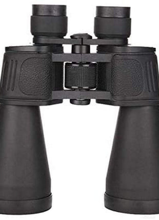 Binoculars 10x60 Porro Prism – BK7 Optics, Wide 7° View, Rubber Grip – Black