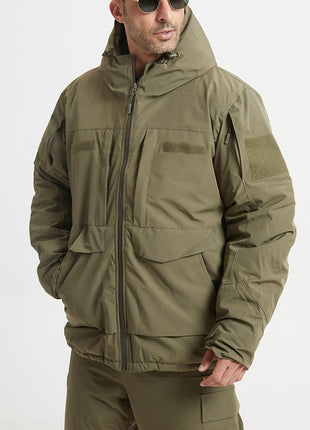 Men's Hunting Suit Winter Fleece Softshell Set – Waterproof Tactical Outdoor 2-Piece