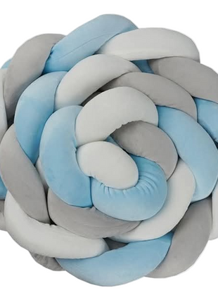 1.5m Soft Knot Bed Guard – Baby Safety Cushion