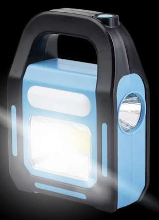 Rechargeable Solar LED Work Light with COB, 3W LED & Tube Light USB Emergency Lantern