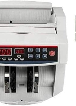 Banknote Counter 900 Notes/Min ABS with UV/MG Detection + Batch Mode + Extra Display – Multi-Currency