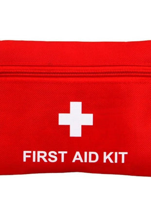 Emergency First Aid Kit 20cm – Portable Pouch with Medical Supplies – Red