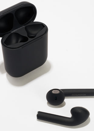 InPods Wireless Bluetooth 5.3 Earphones with Charging Case, Touch Control, Android & iOS Compatible -Black