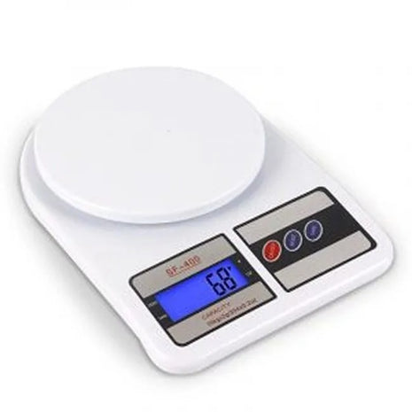 Digital Kitchen Scale 10kg x 1g Precision – LCD Display – Tare & g/oz Mode