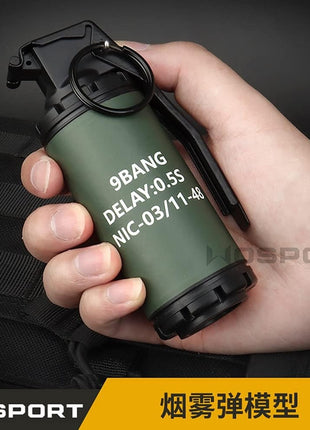 Tactical Flashbang Grenade Dummy – 11cm Prop Replica – Plastic Shell – Non-Functional