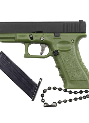 Mini Zinc Alloy Pistol Keychain  5.3 cm 20 g Charm