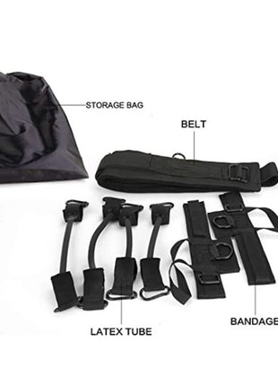 Vertical Jump Trainer Resistance Bands – Adjustable Waist Belt & Ankle Straps – 40–100 lb – Leg Power, Agility & Speed Training