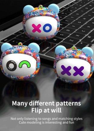 Face Change Bluetooth Earphones G05D 30mAh Battery + 200mAh Dock – Bluetooth 5.4, Type-C Charging, 10–15m Range