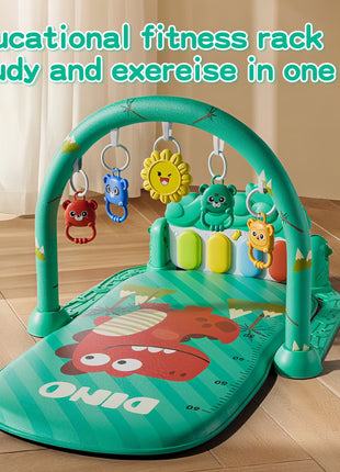 Piano Fitness Rack Baby Play Mat – Multi-Function green