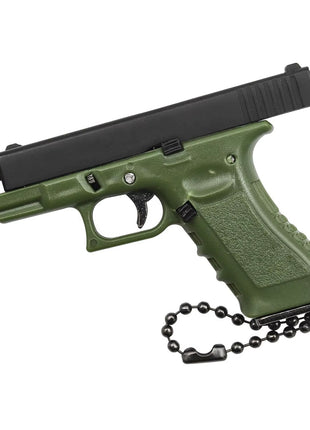 Mini Zinc Alloy Pistol Keychain  5.3 cm 20 g Charm